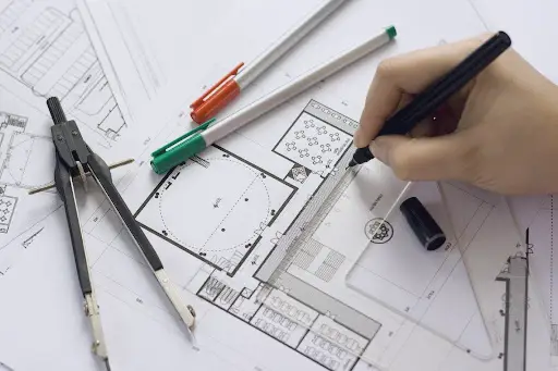مراحل کار یک مهندس طراح ساختمانی