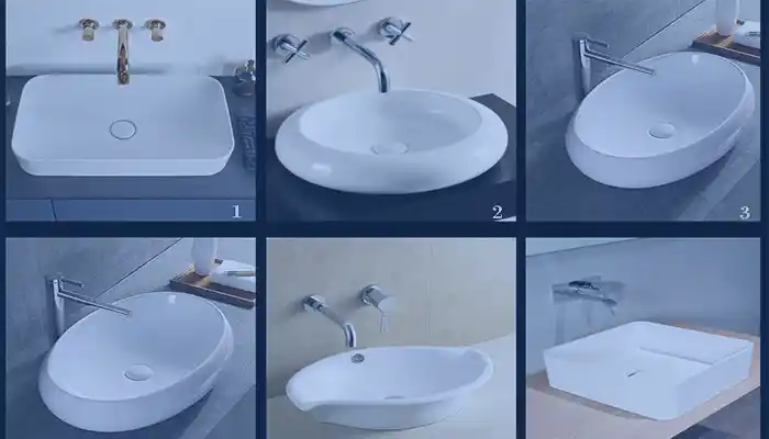 اشکال مختلف روشویی ها